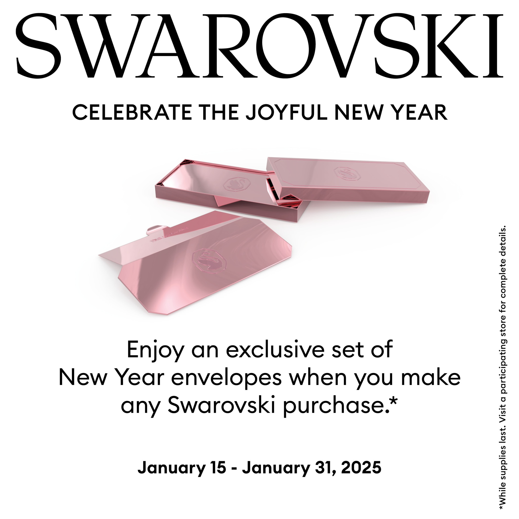 Offer title Celebrate the Joyful New Year @ Swarovski