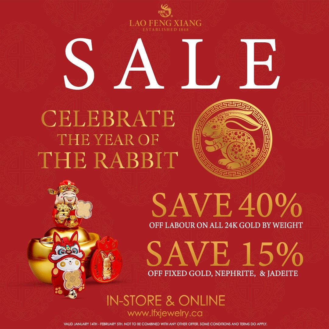 Offer title Celebrate the Year of the Rabbit