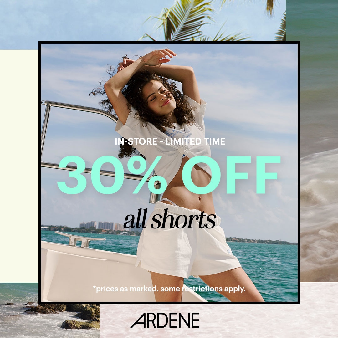 Offer title 30% off all shorts
